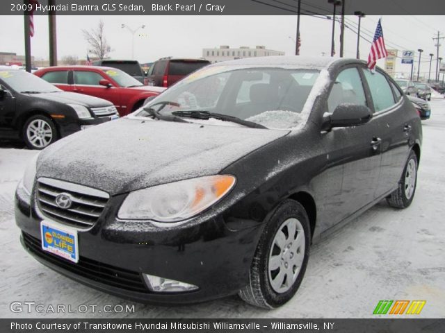 2009 Hyundai Elantra GLS Sedan in Black Pearl