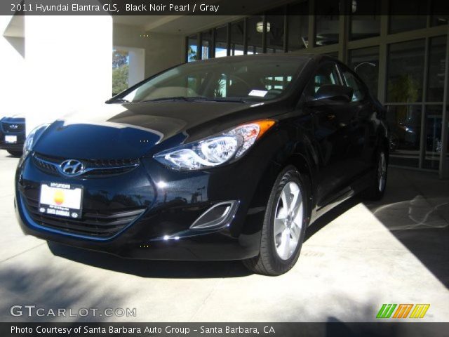 2011 Hyundai Elantra GLS in Black Noir Pearl