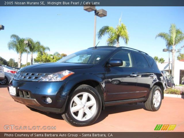 2005 Nissan Murano SE in Midnight Blue Pearl