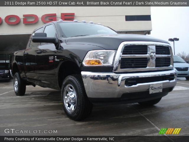 2011 Dodge Ram 2500 HD ST Crew Cab 4x4 in Brilliant Black Crystal Pearl