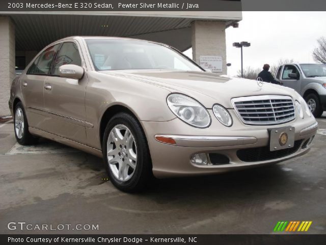 2003 Mercedes-Benz E 320 Sedan in Pewter Silver Metallic