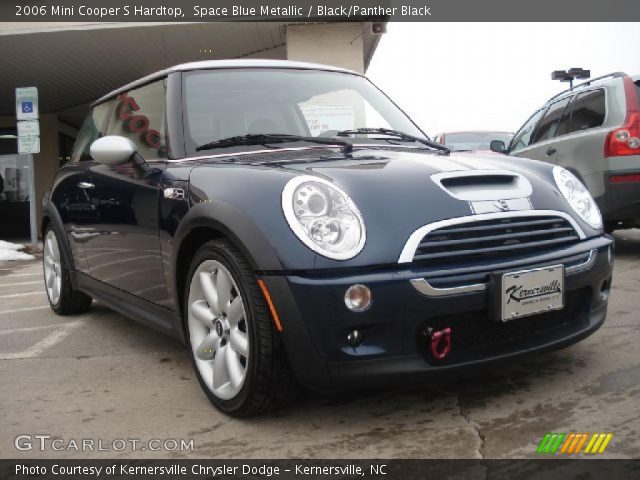 2006 Mini Cooper S Hardtop in Space Blue Metallic