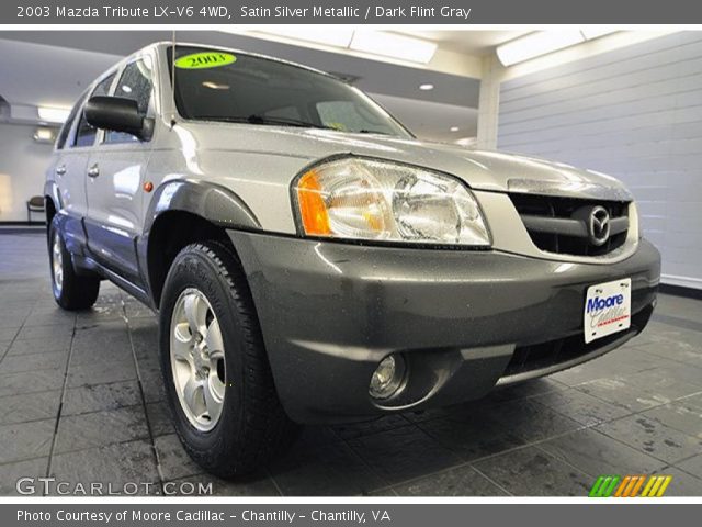2003 Mazda Tribute LX-V6 4WD in Satin Silver Metallic