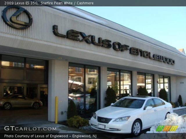 2009 Lexus ES 350 in Starfire Pearl White