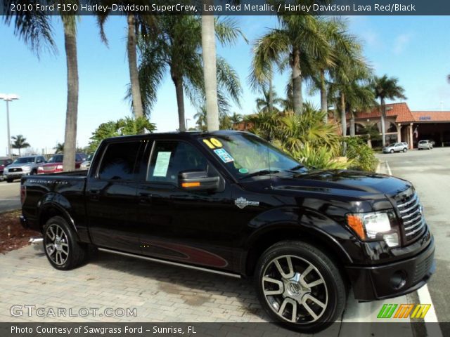 2010 Ford F150 Harley-Davidson SuperCrew in Lava Red Metallic