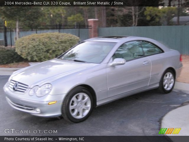 2004 Mercedes-Benz CLK 320 Coupe in Brilliant Silver Metallic