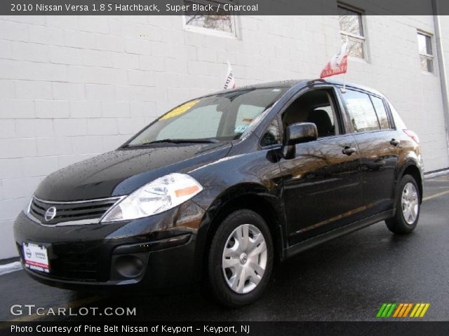 2010 Nissan Versa 1.8 S Hatchback in Super Black