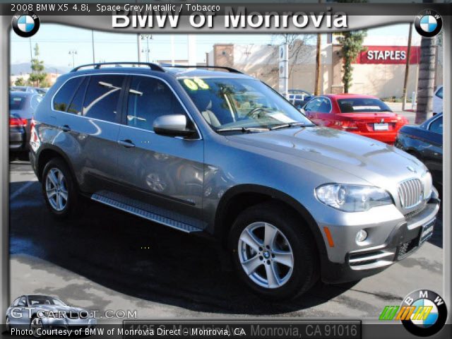 2008 BMW X5 4.8i in Space Grey Metallic