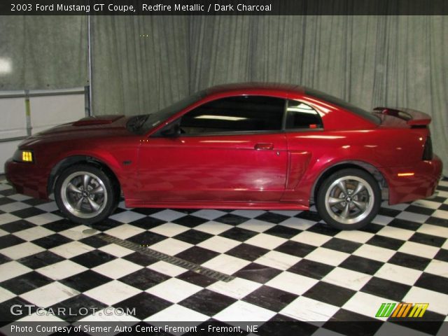 2003 Ford Mustang GT Coupe in Redfire Metallic