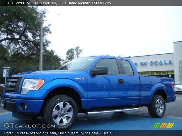 2011 Ford F150 STX SuperCab in Blue Flame Metallic