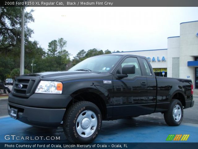 2008 Ford F150 XL Regular Cab in Black