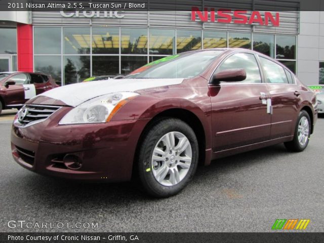 2011 Nissan Altima 2.5 S in Tuscan Sun