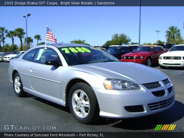 2003 Dodge Stratus SXT Coupe in Bright Silver Metallic
