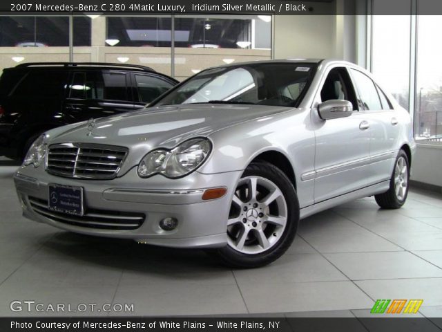 2007 Mercedes-Benz C 280 4Matic Luxury in Iridium Silver Metallic