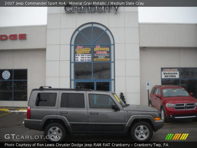 2007 Jeep Commander Sport 4x4 in Mineral Gray Metallic