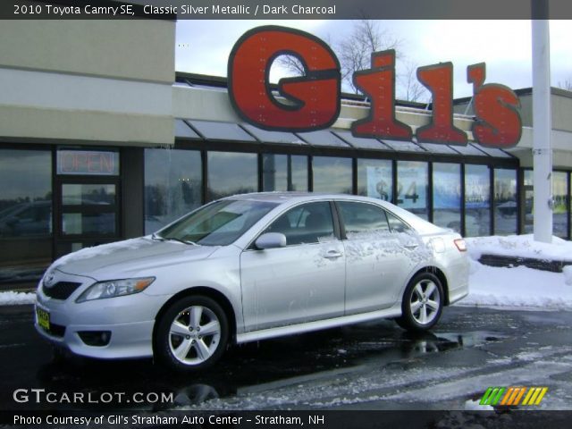 2010 Toyota Camry SE in Classic Silver Metallic