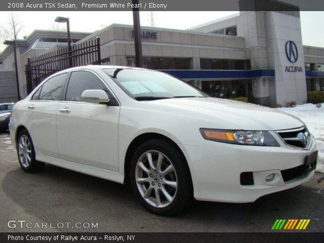 2008 Acura TSX Sedan in Premium White Pearl