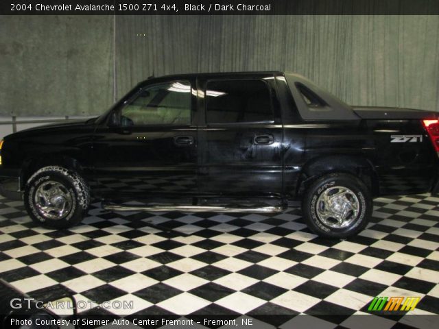 2004 Chevrolet Avalanche 1500 Z71 4x4 in Black