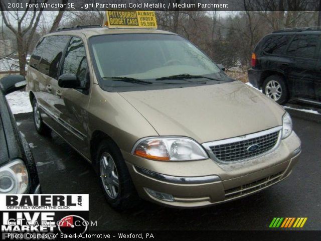 2001 Ford Windstar SE in Light Parchment Gold Metallic