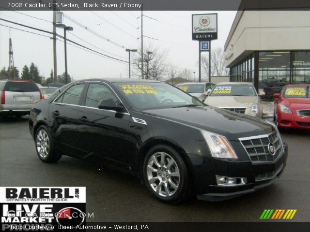 2008 Cadillac CTS Sedan in Black Raven