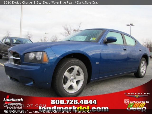 2010 Dodge Charger 3.5L in Deep Water Blue Pearl