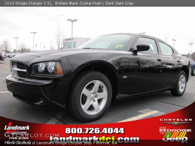 2010 Dodge Charger 3.5L in Brilliant Black Crystal Pearl