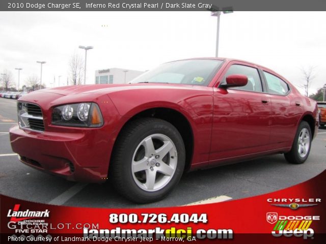 2010 Dodge Charger SE in Inferno Red Crystal Pearl