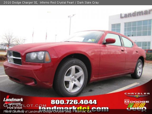 2010 Dodge Charger SE in Inferno Red Crystal Pearl