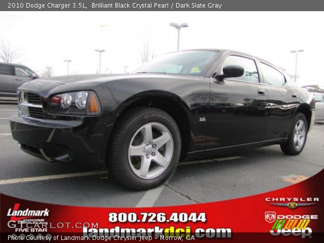 2010 Dodge Charger 3.5L in Brilliant Black Crystal Pearl