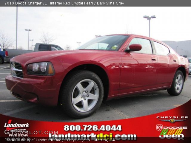 2010 Dodge Charger SE in Inferno Red Crystal Pearl