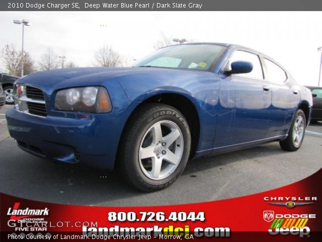 2010 Dodge Charger SE in Deep Water Blue Pearl