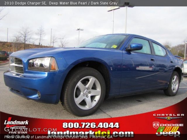 2010 Dodge Charger SE in Deep Water Blue Pearl