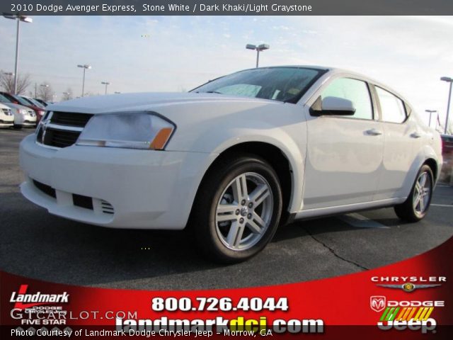 2010 Dodge Avenger Express in Stone White