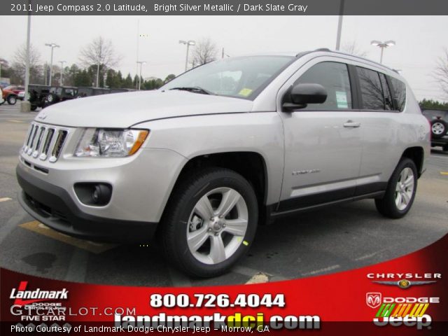 2011 Jeep Compass 2.0 Latitude in Bright Silver Metallic