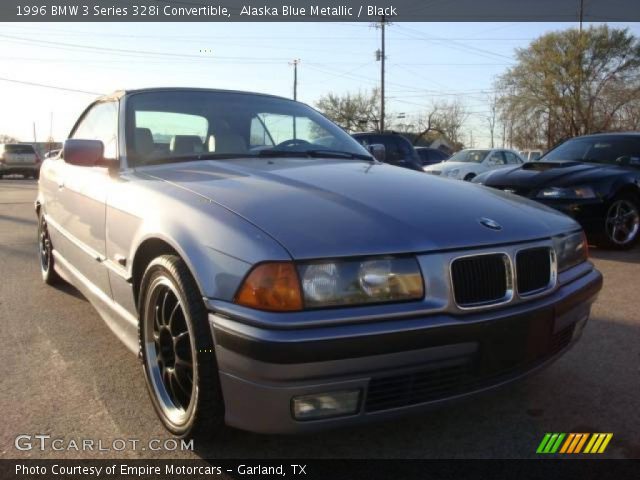 1996 BMW 3 Series 328i Convertible in Alaska Blue Metallic