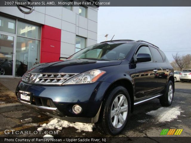 2007 Nissan Murano SL AWD in Midnight Blue Pearl