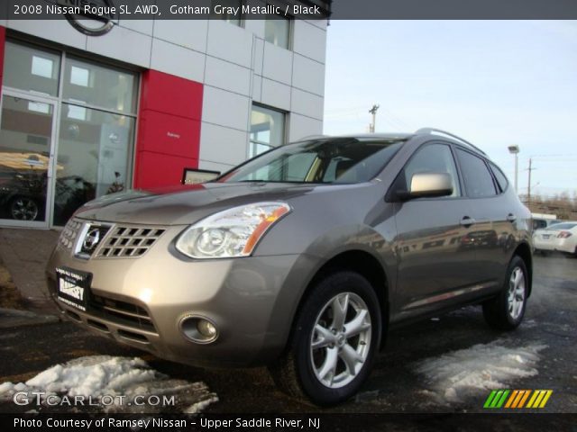 2008 Nissan Rogue SL AWD in Gotham Gray Metallic