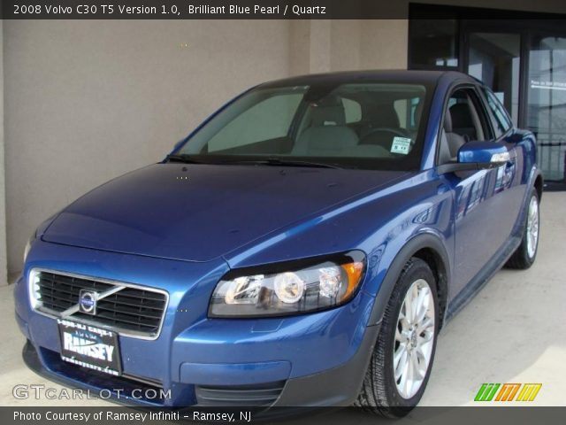 2008 Volvo C30 T5 Version 1.0 in Brilliant Blue Pearl