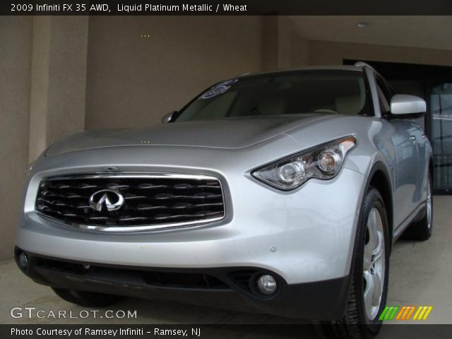 2009 Infiniti FX 35 AWD in Liquid Platinum Metallic