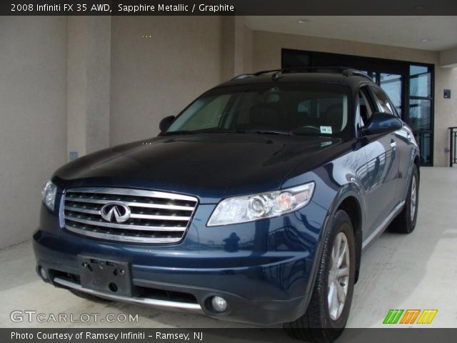 2008 Infiniti FX 35 AWD in Sapphire Metallic