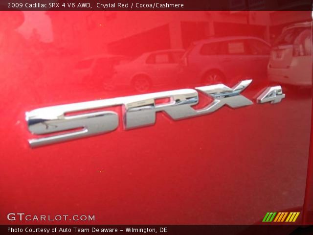 2009 Cadillac SRX 4 V6 AWD in Crystal Red