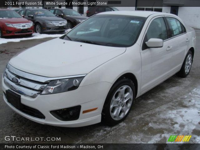 2011 Ford Fusion SE in White Suede