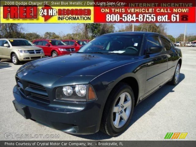 2008 Dodge Charger SE in Steel Blue Metallic
