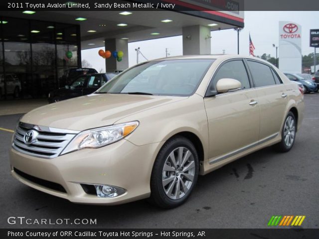 2011 Toyota Avalon Limited in Sandy Beach Metallic