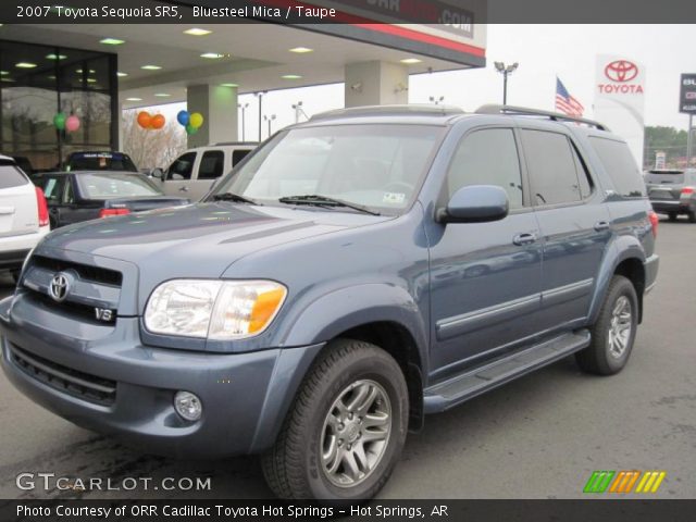 2007 Toyota Sequoia SR5 in Bluesteel Mica