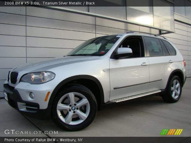 2008 BMW X5 3.0si in Titanium Silver Metallic