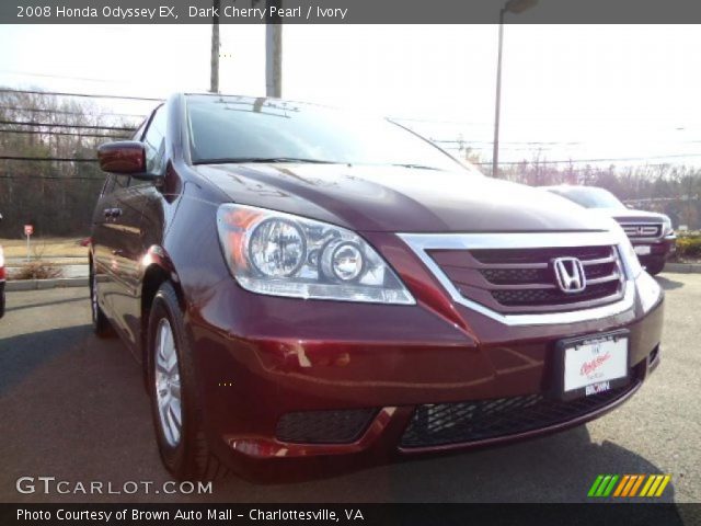 2008 Honda Odyssey EX in Dark Cherry Pearl