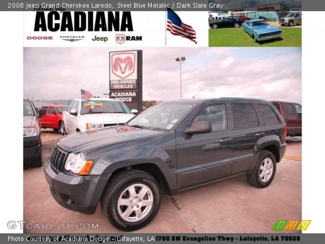 2008 Jeep Grand Cherokee Laredo in Steel Blue Metallic