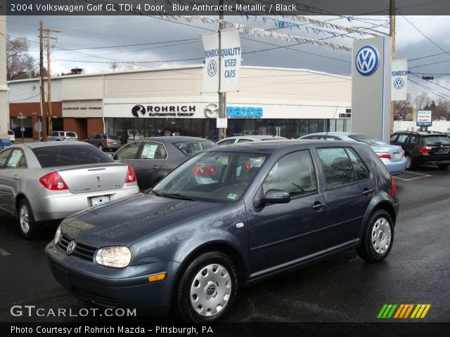 2004 Volkswagen Golf GL TDI 4 Door in Blue Anthracite Metallic