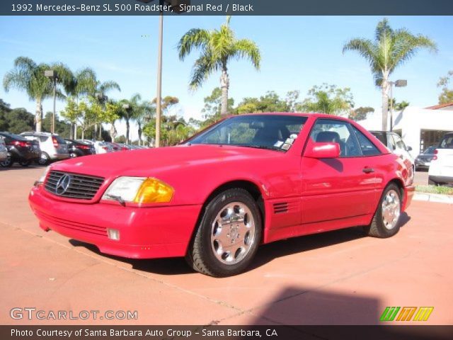 1992 Mercedes-Benz SL 500 Roadster in Signal Red